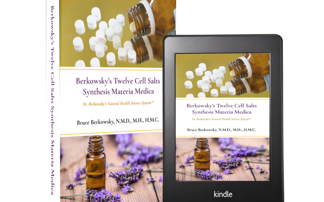 Sponsor Dr. Berkowsky’s Book on Cell Salts Pre-Order Campaign