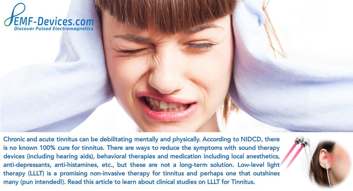 Infrared Light for Tinnitus and Ear Health