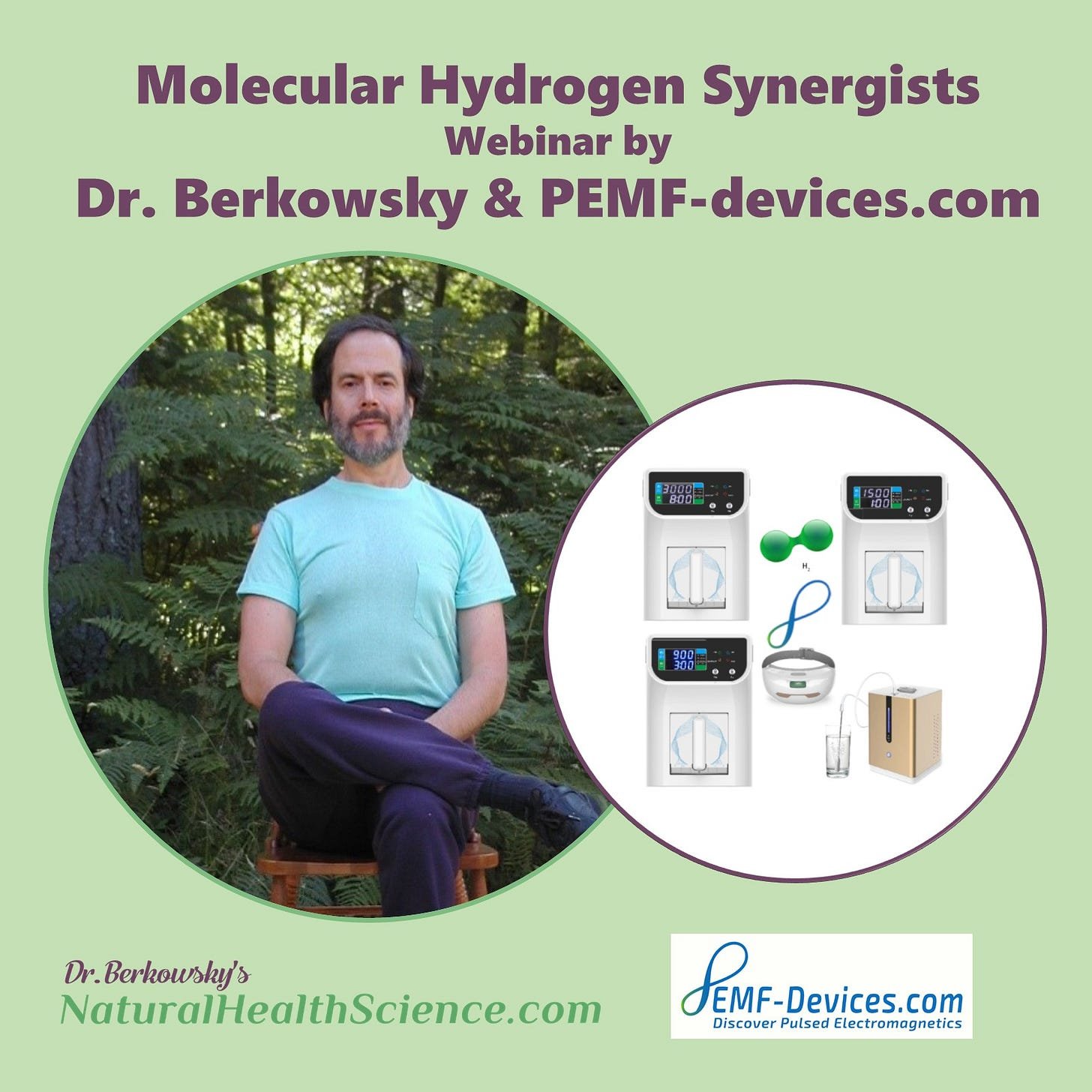 Molecular Hydrogen Synergists Webinar by Dr