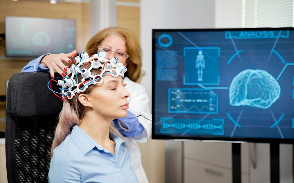 magnetic brain stimulation therapy - electromagnetic field therapy
